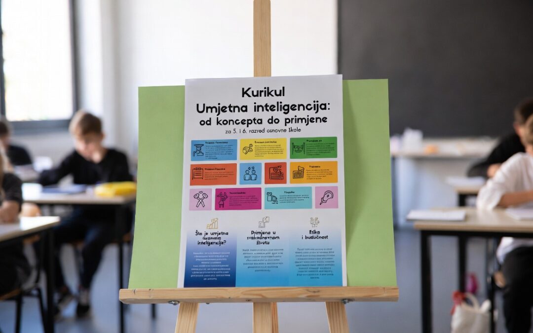 Objavljen je novi kurikul o umjetnoj inteligenciji za izvannastavnu aktivnost za 5. i 6. razred osnovne škole