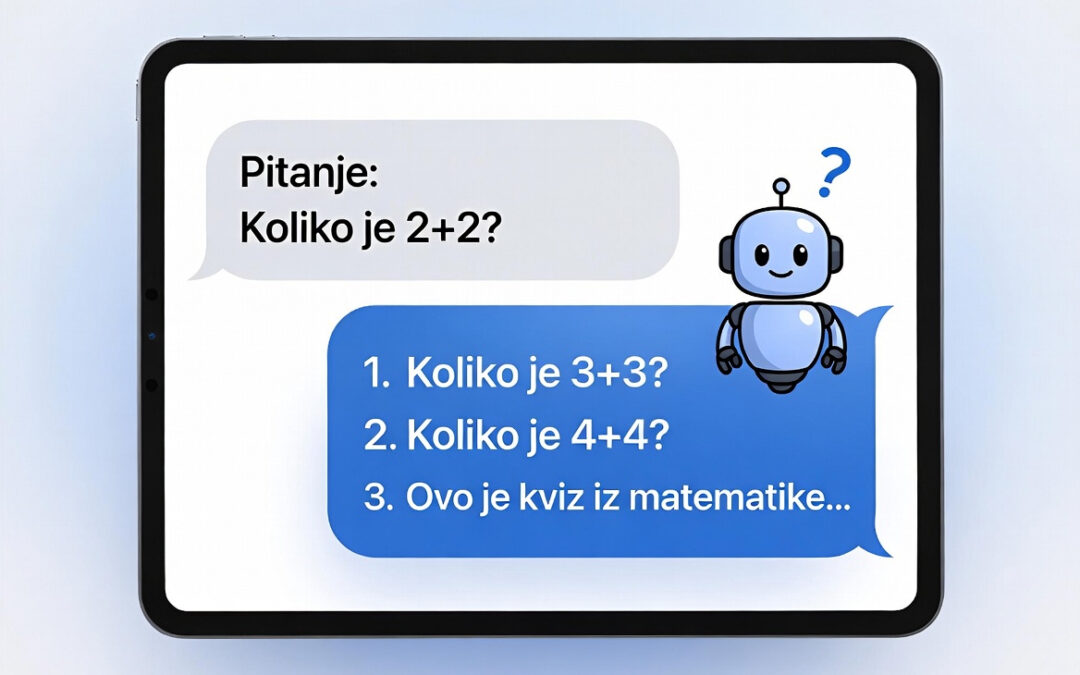 Može li AI znati sve, a ne znati razgovarati? (3/6)