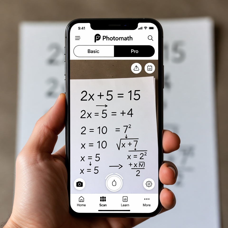 Photomath – podrška učenju matematike
